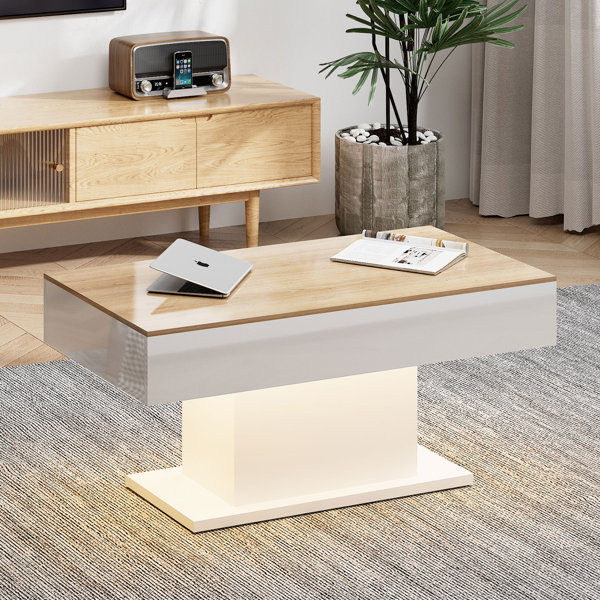 Atlantic high gloss 2024 coffee table